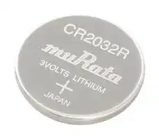 CR2032R-HE1: Battery, 3 V, Lithium Manganese Dioxide, 200 mAh, PCB Pins, 20 mm