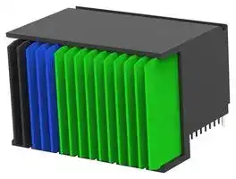 1410968-4: Connector, R/A, MULTIGIG RT 2, 112 Contacts, 1.8 mm, Plug, Through Hole, 7 Rows