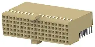 5646488-1: Connector, R/A, Hard Metric, Z-PACK Series, 95 Contacts, 2 mm, Receptacle, Press Fit, 5 Rows