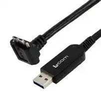 AOC-U30AMIM-C1R-005: USB Cable, Type A Plug to Micro Type B Plug, 5 m, 16.54 ft, USB 3.0, Black