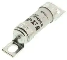 25ET: Fuse, Semiconductor, British BS 88, ET, 25 A, Fast Acting, 17.1mm x 48mm, 0.67" x 1.89", 690 V