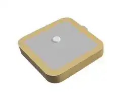 AANI-PP-0055: RF Antenna, 1.59806 GHz to 1.60931 GHz, 2 VSWR, Patch, Right Hand Circular, Adhesive / Pin