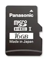 RP-SMKC16DE1: Flash Memory Card, MicroSDHC Card, Class 2, 16 GB, KC Series