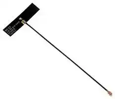 146153-0050: RF Antenna, WiFi, BLE, Thread, Wireless Hart, Zigbee, 4.9 to 5.93 GHz, 4.25 dBi, Linear, Adhesive
