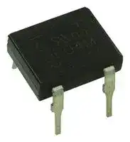 DF04M: Bridge Rectifier, Single Phase, 400 V, 1 A, DIP, 4 Pins, 1.1 V