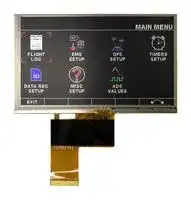 MDT0500D5ISR-RGB: TFT LCD, 5 ", 800 x 480 Pixels, Landscape, RGB, 3.3V