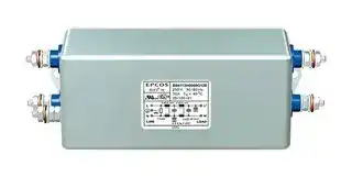 B84113H0000G125: Power Line Filter, General Purpose, 250 V, 25 A, Single Phase, 2 Stage, Chassis Mount