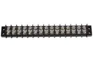 1-1546306-5: TERMINAL BLOCK, BARRIER, 15 POSITION, 22-12AWG