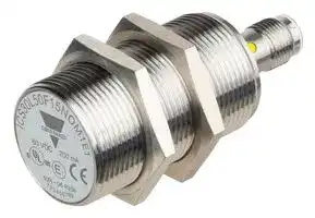 ICS30L50F15POM1E1: Sensor, Inductive Proximity, 15 mm, PNP / SPST-NO, M30 x 1.5, 8 to 60 VDC, ICS30 E1 Series