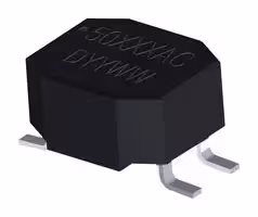 50105AC: Common Mode Choke, 5000A Series, 1 mH, 0.7 A, 7.3 mm x 6 mm x 4.8 mm