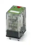 2834135: Power Relay, 4PDT, 120 VAC, 5 A, REL-IR/L Series, Socket