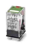 2834148: Power Relay, 4PDT, 230 VAC, 5 A, REL-IR/L Series, Socket