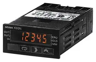 K3GNPDC24VDC: Digital Panel Meter, K3GN Series, DC Current, DC Voltage, 5 Digits, 20.4 Vdc to 26.4 Vdc