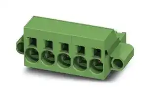 1711394: Pluggable Terminal Block, w/ Flange, 10.16 mm, 4 Ways, 16 mm², Screw