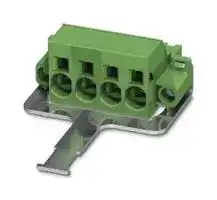 1711488: Pluggable Terminal Block, w/ Flange & Shld, 10.16 mm, 4 Ways, 16 mm², Screw