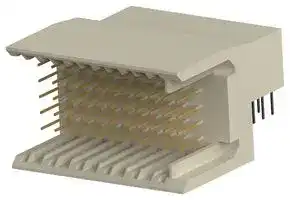 5106012-1: Connector, R/A, Hard Metric, Z-PACK Series, 55 Contacts, 2 mm, Header, Press Fit, 5 Rows