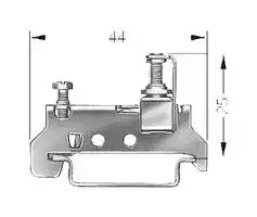8WA1010-1PH01: Fused Terminal Block, PE, 6 mm2, Bare, Size 6, Screw terminal