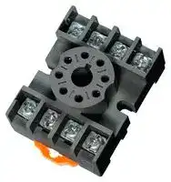 MP005289: Relay Socket, DIN Rail, Screw, 8 Pins, 15 A, 300 V