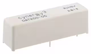 DAT200-12: Reed Relay, SPST-NO, 12 VDC, D200 Series, Through Hole, 150 ohm, 3 A