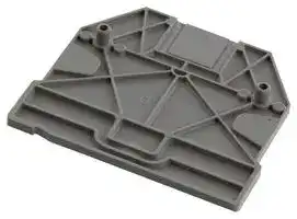 07.313.2555.0: END PLATE, DIN RAIL TERMINAL BLOCK