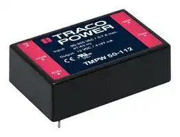 TMPW 50-112: AC/DC PCB Mount Power Supply (PSU), 100 to 250VDC, ITE & Household, 1 Output, 50 W, 12 VDC, 4.167 A