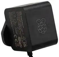 SC1154: Power Supply, USB-C, 5.1 V, 5 A, Black, UK Plug