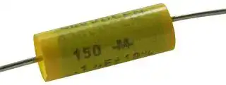 150104K400EC: CAPACITOR POLYESTER FILM FILM 0.1UF 10%,