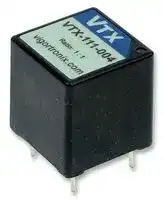 VTX-111-004: Pulse Transformer, Encapsulated, 1:1, 3 mH, 1.1 ohm, 200 Vµs, 2.8 kV, VTX Pulse Series