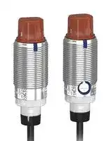 XUB2BPXWL2: Photoelectric Sensor, 17m, Red LED, PNP, 2m 4 Wire Cable, Through Beam, IP65, IP67