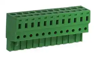 CSTB9208/12: Pluggable Terminal Block, 5.08 mm, 12 Ways, 24 AWG, 14 AWG, 2.5 mm², Clamp