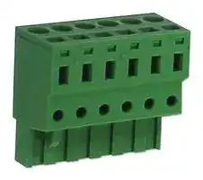 CSTB9208/6: Pluggable Terminal Block, 5.08 mm, 6 Ways, 24 AWG, 14 AWG, 2.5 mm², Clamp