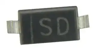 B0520LW-7-F: Schottky Rectifier, 20 V, 500 mA, Single, SOD-123, 2 Pins, 385 mV