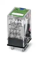 2834083: Power Relay, 4PDT, 12 VDC, 5 A, REL-IR/LDP Series, Socket