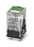 2834973: Power Relay, 4PDT, 220 VDC, 5 A, REL-IR/LDP Series, Socket