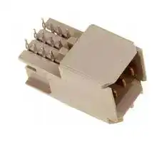 5223961-1: Connector, 3 Contacts, 2 mm, Header, Press Fit, 1 Rows