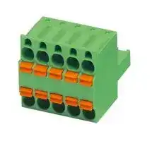 1965461: Pluggable Terminal Block, 5.08 mm, 5 Ways, 2.5 mm², Push In