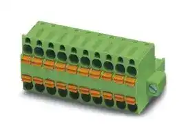 1752340: Pluggable Terminal Block, w/ Flange, 5.08 mm, 8 Ways, 2.5 mm², Push In