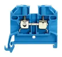 0380480000: TERMINAL BLOCK, DIN RAIL, 2POS, 10AWG