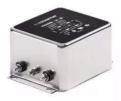 800574-SF: Power Line Filter, Chassis, General Purpose, 250 VAC, 30 A, Single Phase, 2 Stage, Chassis Mount