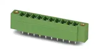 1830716: Terminal Block, w/Flange, Header, 3.81 mm, 14 Ways, 8 A, 160 V, Through Hole Vertical