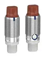 XUB2BPXWM12: Photoelectric Sensor, 17m, Red LED, PNP, 4 Pin M12 Connector, Through Beam, IP65, IP67, IP69K