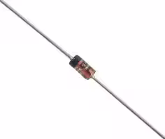 1N4148: Small Signal Diode, Single, 100 V, 150 mA, 1 V, 4 ns, 500 mA