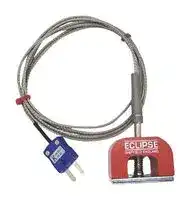 H/MAGNET-K-1.5M-MP-J (9KG PULL) — Thermocouple, Horseshoe, K, Stainless Steel, 4.92 ft, 1.5 m
