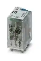2907051: Power Relay, DPDT, 24 VDC, 2 A, REL-IR2 Series, Socket