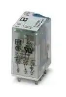 2903665: Power Relay, DPDT, 220 VDC, 12 A, REL-IR2/LDP Series, Socket