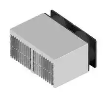 LA 15 150 24: Fan / Force Cooled Heat Sink, 24VDC, 0.032 K/W, 120 mm, 240 mm, 150 mm, 237 m³/h, 57 dBA