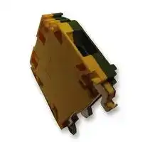016511510: DIN Rail Mount Terminal Block, 2 Ways, 22 AWG, 6 AWG, 10 mm², Screw