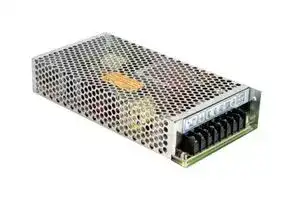 RQ-125D: AC/DC Enclosed Power Supply (PSU), ITE, 4 Outputs, 124 W, 5 V, 8 A, 12 V