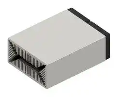 LAM 5 D 125 12: Fan / Force Cooled Heat Sink, 12VDC, 0.3 K/W, 50 mm, 100.5 mm, 125 mm, 14.3 m³/h, 27 dBA