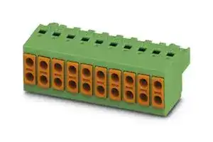 1703757: Pluggable Terminal Block, TWIN Bus, 5 mm, 4 Ways, 1.5 mm², Clamp